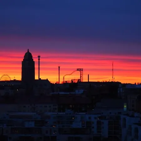 Sunset Views Over Rooftops *