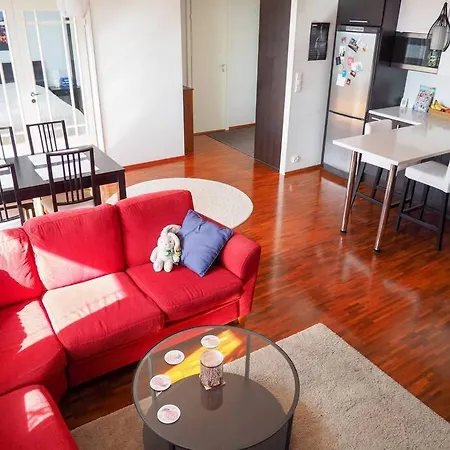 Sunset Views Over Rooftops Helsinki