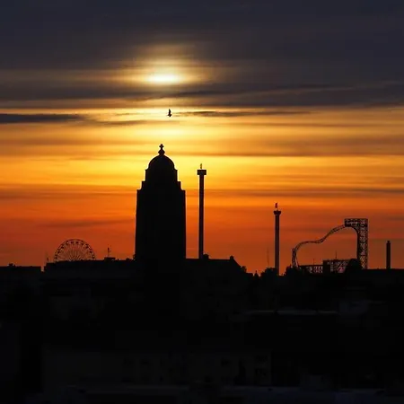 Sunset Views Over Rooftops